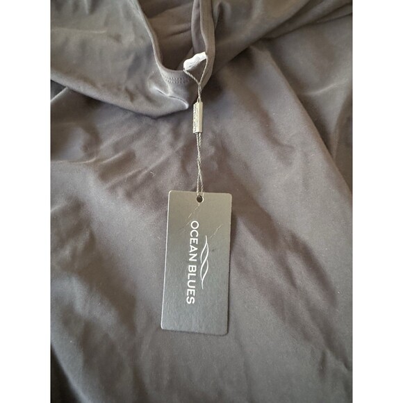 Ocean Blues Women's swimsuit V-Neck One Piece Swim dress Halter Wrap size 3XL - Picture 11 of 12